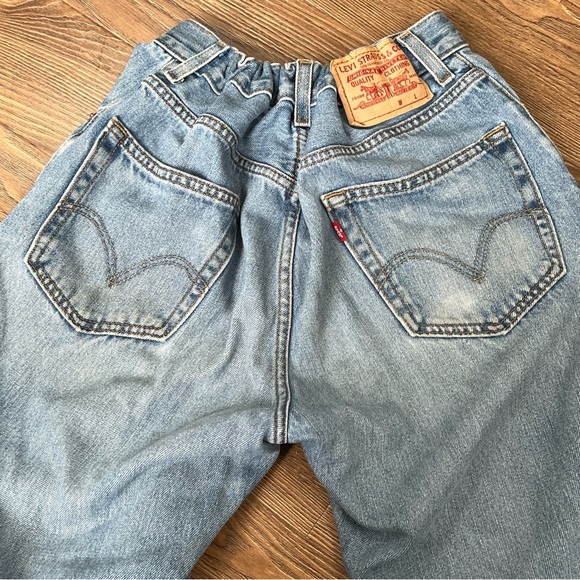 Modified Levis Relaxed Jeans - Picture 1 of 4